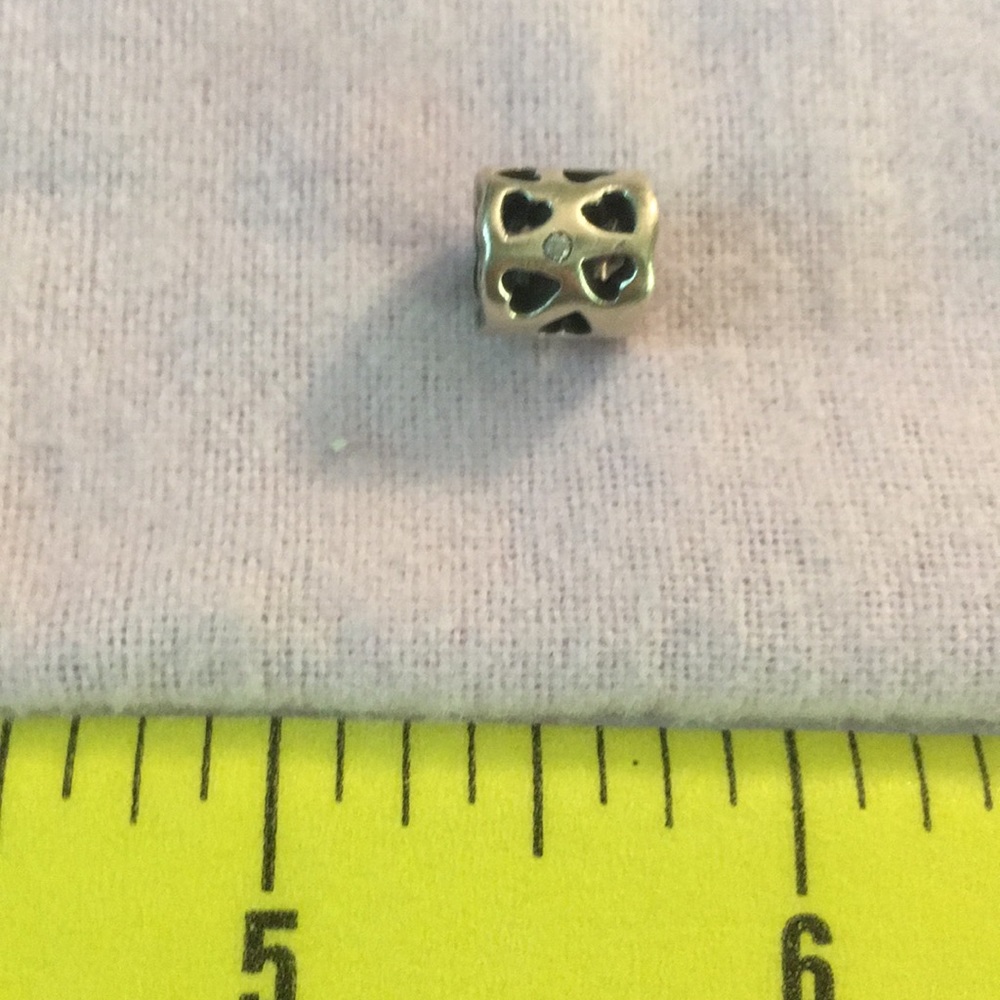 authentic PANDORA “tunnel of love” charm